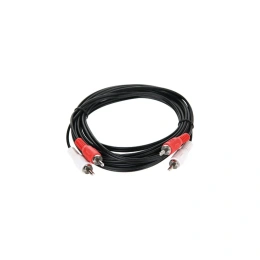 Соединительный кабель Telecom 2xRCA M-2xRCA M черный 3m TAV7158-3M