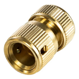 Rexant 62-0309-F Коннектор для шланга латунный, быстросъемный, 1/2"