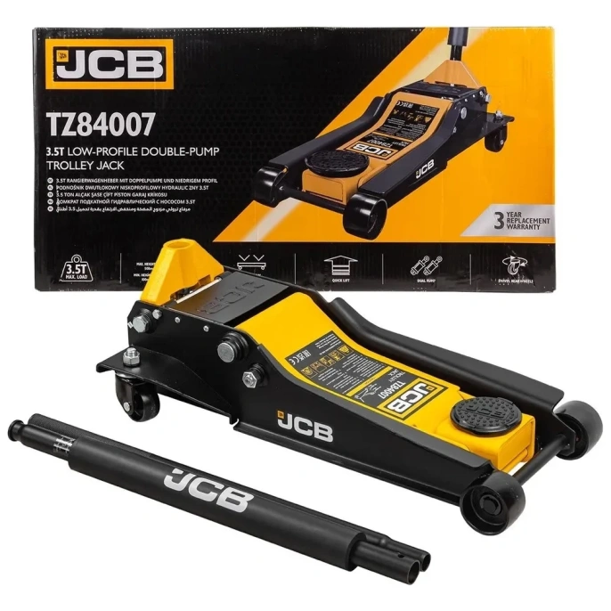 Подкатной гидравлический домкрат JCB 3.5 т, JCB-T84007 /TZ/ 58060 JCB-T84007 /TZ/ 58060