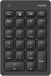 Цифровой блок беспроводной RAPOO K50-BL, цвет: черный 13097