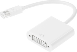 Адаптер DVI NingBo DVI-D f - miniDisplayPort m , 0.245м, белый