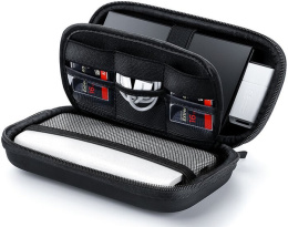 Органайзер UGREEN LP128 40707 Hard Disk & Accessory Multi-functional Storage Bag для кабелей, наушников и жестких дисков. Размер: маленький. Цвет: черный (40707_)
