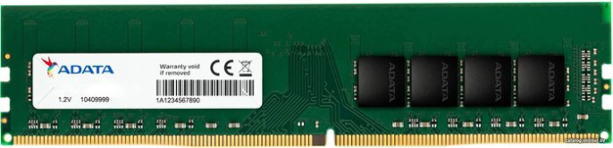 Оперативная память ADATA DDR4 DIMM 8GB 3200MHz 1*8GB 22-22-22 SINGLE TRAY AD4U32008G22-SGN
