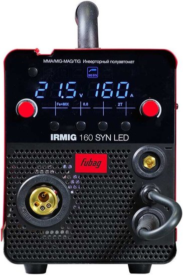 Сварочный полуавтомат FUBAG IRMIG 160 SYN LED с горелкой