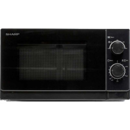 Микроволновая печь Sharp/ 20 л, 800 Вт, эмаль, черный (R2000RK)