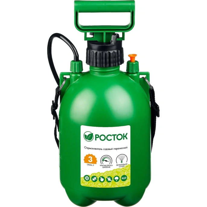 Переносной опрыскиватель РОСТОК RT-3 3 л, с фибергласовым удлинителем 425113