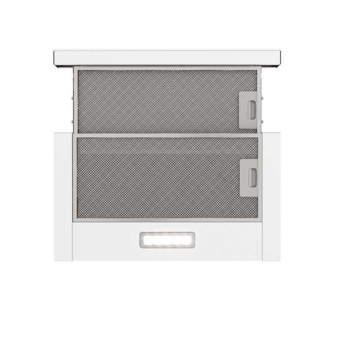 Вытяжка Franke Best TOUCH WH 50, 50см, 750 м3/ч, сенсорное управление, LED освещение, Угольный фильтр Ф-07 приобретается отдельно , цвет: нержавеющая сталь, лицевая планка: белое стекло 315.0702.969