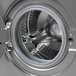 Стиральная машина Бирюса WM-SM712/08 S, с фронтальной загрузкой, с паром, 7кг, 1200об/мин, инверторная