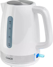 Чайник электрический Candy CK-101, 1.7л, пластик