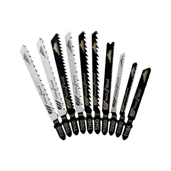 Набор полотен для электролобзика 10 шт vertextools НП-10