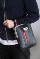 Сумка мужская Piquadro Urban CA1816UB00/GRN серая/черная натур.кожа