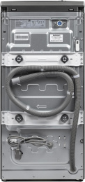 Стиральная машина Бирюса WM-MT813/05 M, с вертикальной загрузкой, 8кг, 1300об/мин, с паром, инверторная