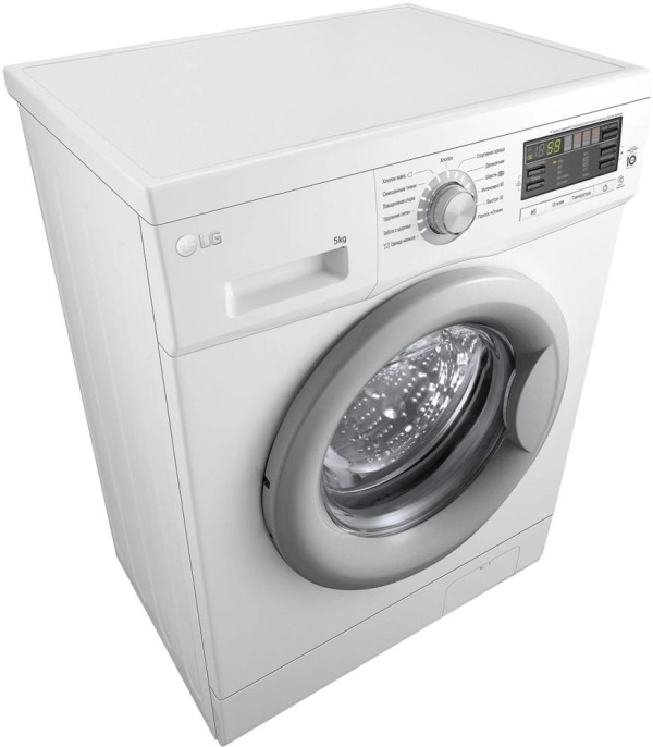 Стиральная машина LG F10B8LD7, с фронтальной загрузкой, 5кг, 1000об/мин, инверторная