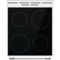 Электрическая плита Gorenje GEC5B41WG,  стеклокерамика,  без крышки,  белый