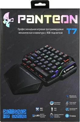 Клавиатура JETACCESS игровая Panteon T7 USB 21КЛ подсветка клавиш