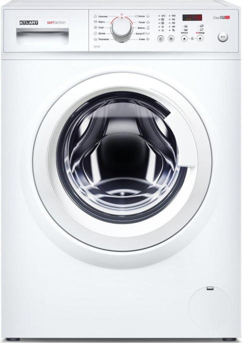 Стиральная машина узкая Атлант СМА-50 У 105-00, с фронтальной загрузкой, 5кг, 1000об/мин