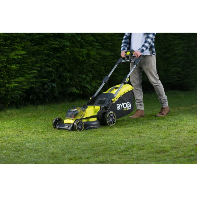 Бесщеточная газонокосилка Ryobi ONE+ 18В RY18LMX40B-240 5133005481