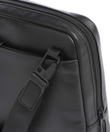 Сумка мужская Piquadro Russel CA3084W137/N черная натур.кожа