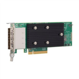 HBA адаптер LSI 9305-16E/ LSI SAS 9305-16E SGL PCIe 3.0 and 12Gb/s, mini-SAS HD SFF8644 х4