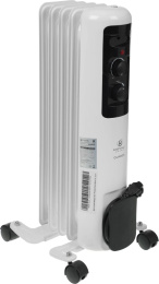 Радиатор масляный Royal Clima GUARDA ROR-GU5-1000M 1000Вт белый/серый