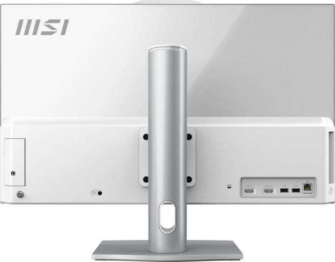 Моноблок MSI Modern AM242P 1M AiO 23,8" FHD (1920x1080)IPS AG Non-touch, Core i3-100U (1.2GHz), 8Gb DDR5(1*8GB), 512GB SSD M.2, Intel UHD, WiFi, BT, camera, WirelessKB&mouse Eng/Rus, No OS,1y,White