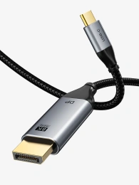 Кабель CABLETIME CC21L (CT-CMDP8K-AG2) 2 м, USB TYPE C - DisplayPort 8K/60 Гц