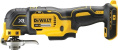 Реноватор DeWalt DCS356P2 DCS356P2-QW пиление, резка, шлифование, шабрение, питание: аккумулятор, 12 В, 5 А·ч, регулировка скорости, оборотов холостого хода: от 15000 до 20000 об/мин, диаметр