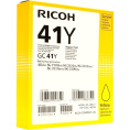 405764 - Картридж для гелевого принтера большой емкости GC41Y жёлтый для Ricoh Aficio 3110DN/DNw/SFNw/3100SNw/7100DN (2200стр)
