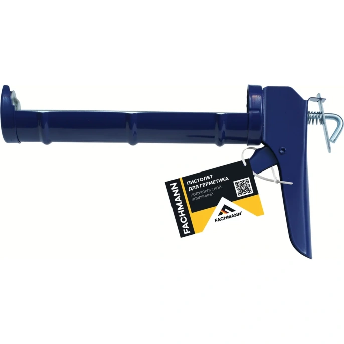 Пистолет для герметика Fachmann полукорпусной, усиленный 06.017