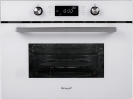 Духовой шкаф электрический WEISSGAUFF OE 449 PDW, 44л, дверца с 3 стеклами, белый