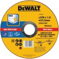 Круг отрезной Inox 230x22.2x1.9 мм DEWALT DT43909-QZ (Inox DT43909-QZ)