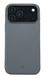 Чехол для смартфона Magssory CSL045 для iPhone 17 Pro Max Серый CSL045g с магнитами, совместимый с MagSafe, материал: силикон