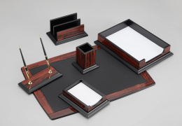 Настольный набор Good Sunrise FR6DX-1 6 предметов палисандр МДФ красное дерево/бордовый