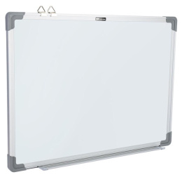 Доска магнитно-маркерная Deli EV450 магнитно-маркерная лак белый 60x45см алюминиевая рама