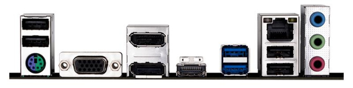 Материнская плата Gigabyte H610M S2H V2 Soc-1700 Intel H610 2xDDR5 mATX AC`97 8ch(7.1) GbLAN+VGA+HDMI+DP