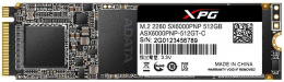 Накопитель SSD A-Data PCIe 3.0 x4 512GB ASX6000PNP-512GT-C XPG SX6000 Pro M.2 2280