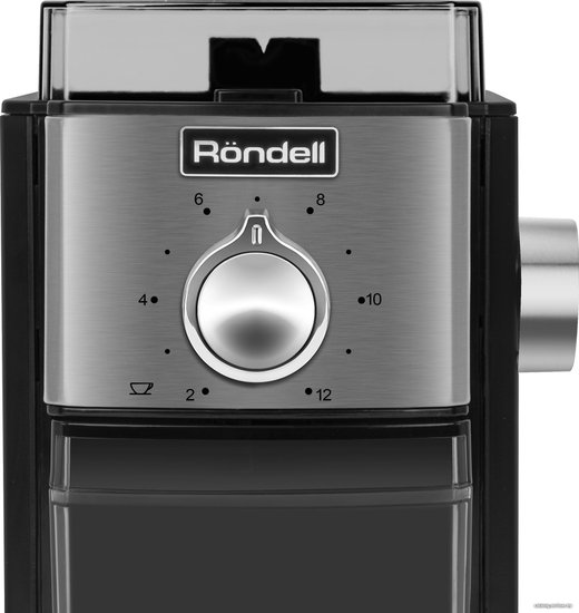 Кофемолка Rondell RDE-1151 150Вт сист.помол.:жернова вместим.:250гр черный