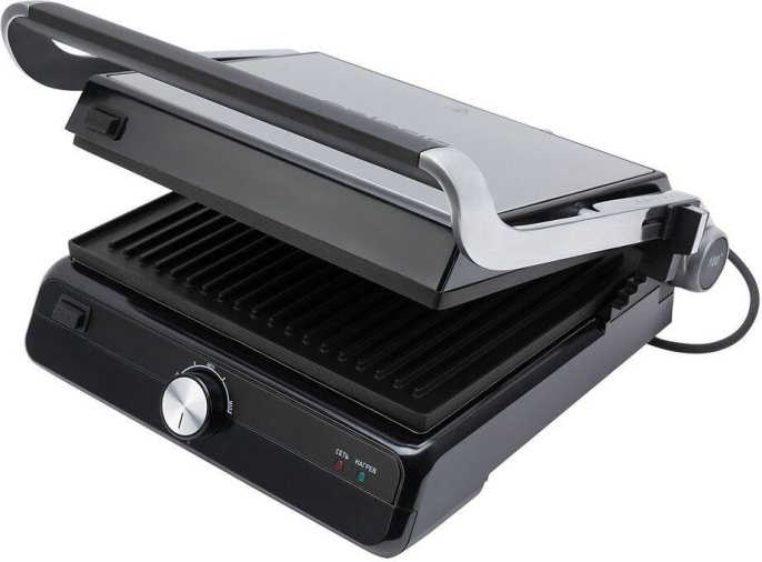 Электрогриль Polaris PGP 2102 серебристый