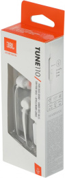 Наушники JBL T110 WHT, белый JBLT110WHT