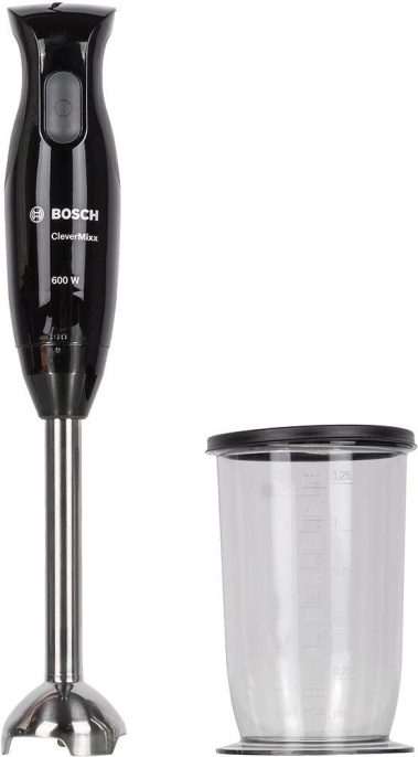 Блендер Bosch CleverMixx MSM2610B,  погружной,  черный