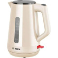Чайник электрический Bosch TWK1M127 1.7л. 2400Вт бежевый корпус: пластик