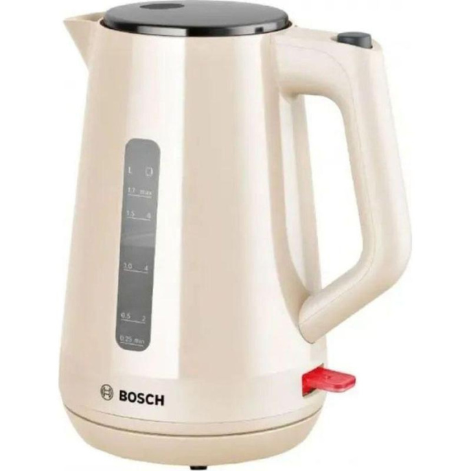 Чайник электрический Bosch TWK1M127 1.7л. 2400Вт бежевый корпус: пластик