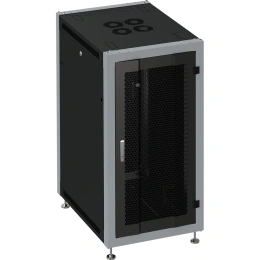 Серверный шкаф SYSMATRIX, 18U 600х600х935 передняя дверь-перфорация, задняя сплошная SL 6618 932