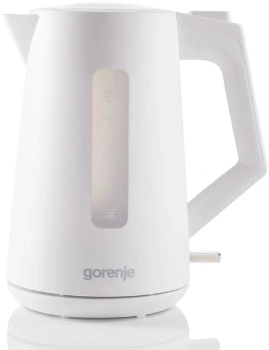 Чайник электрический Gorenje K17OPW 1.7л. 2200Вт белый корпус: пластик