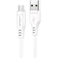 Кабель ACEFAST C3-09 USB-A to Micro-USB TPE charging data cable - White AF-C3-09-WH