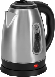 Чайник электрический Vitek VT-WK1085 1.8л. 1700Вт черный/серебристый корпус: металл
