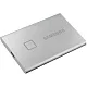 Накопитель SSD Samsung USB-C 1Tb MU-PC1T0S/WW T7 Touch 1.8" серый