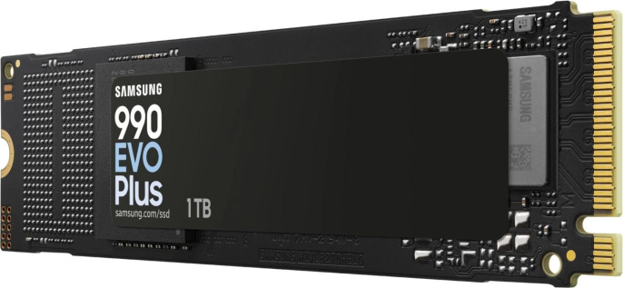 Накопитель SSD Samsung PCIe 4.0 x4 1TB MZ-V9S1T0B/AM 990 Evo Plus M.2 2280