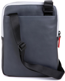 Сумка мужская Piquadro Urban CA1816UB00/GRN серая/черная натур.кожа