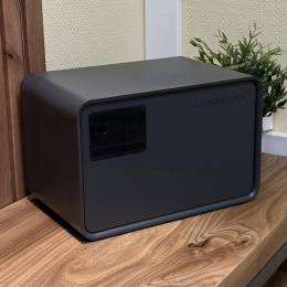 Сейф мебельный LockSworth VS4528-BK взломостойкий встраиваемый 200x310x200мм электронный/ключевой/биометрический